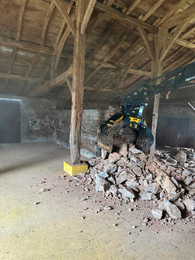 Rénovation ancienne grange en maison d’habitation